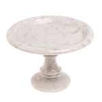 Фруктовница большая из натурального камня Мрамор Белый Natural Stone Fruit Bowls варинант исполнения - 2 | Loft Concept в Тюмени