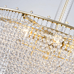 Люстра многоярусная с каскадами кристаллов Crystal Rains варинант исполнения - 5 | Loft Concept в Тюмени