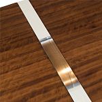 Консоль прямоугольная с выдвижным ящиком на прозрачных ножках Hitchcock варинант исполнения - 3 | Loft Concept в Тюмени