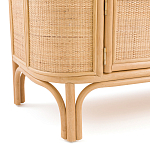 ТВ-тумба из плетеного ротанга Simone Rattan TV Stand варинант исполнения - 5 | Loft Concept в Тюмени