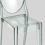 Прозрачный стул с серым оттенком LOUIS GHOST CHAIR варинант исполнения - 7 | Loft Concept в Тюмени