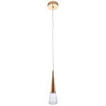Подвесной светильник капля Acrylic Droplet Gold Hanging Lamp варинант исполнения - 2 | Loft Concept в Тюмени