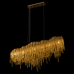 Люстра подвесная с металлическими дугами и длинными цепочками 115 см Atlantis Chain варинант исполнения - 7 | Loft Concept в Тюмени