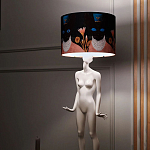 Настольная лампа с абажуром Cretto Mir варинант исполнения - 9 | Loft Concept в Тюмени