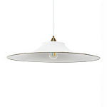 Подвесной вязаный белый светильник «Токио»  варинант исполнения - 1 | Loft Concept в Тюмени