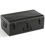 Металлический сундук Metal Chest Black варинант исполнения - 1 | Loft Concept в Тюмени