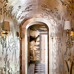 Обои ручная роспись Siam White Metal варинант исполнения - 3 | Loft Concept в Тюмени