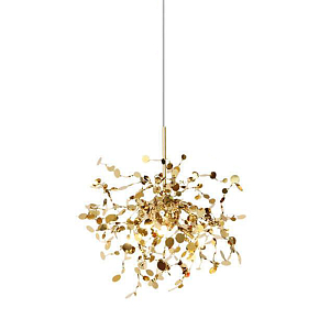 Люстра Terzani Argent Suspension Gold Pendant lamp 50
