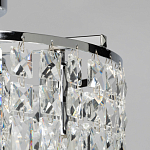 Потолочный светильник круглый с прозрачными подвесками Lunet варинант исполнения - 13 | Loft Concept в Тюмени