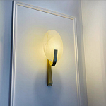 Бра с мраморным рассеивателем овальной формы Torch варинант исполнения - 6 | Loft Concept в Тюмени