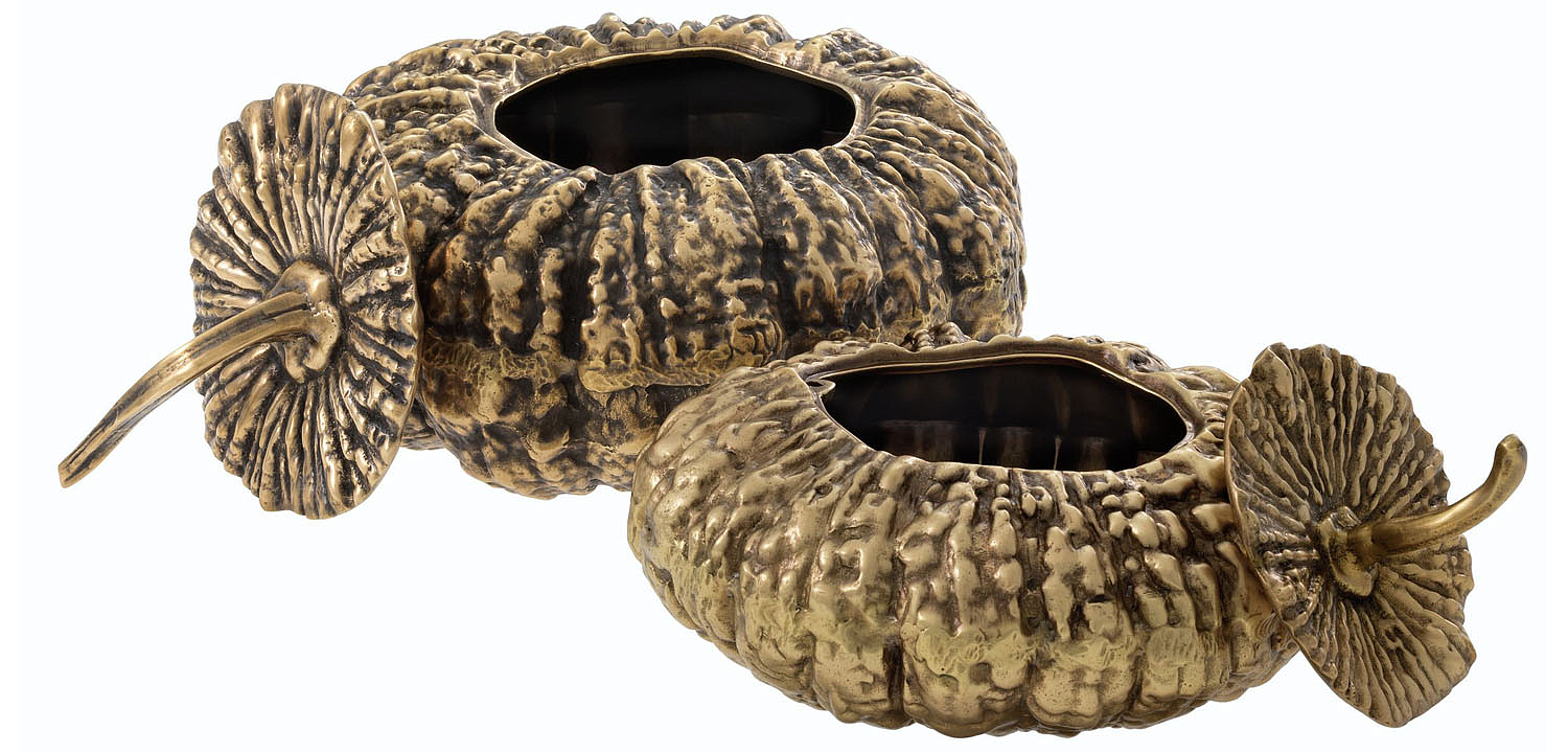 Набор шкатулок Eichholtz BOX CITROUILLE SET OF 2 Набор шкатулок Eichholtz BOX CITROUILLE SET OF 2 - Loft-Concept в Тюмени
