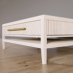 Кофейный стол Primo с двумя ящиками Светлый дуб варинант исполнения - 4 | Loft Concept в Тюмени