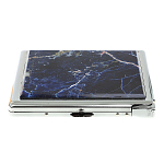 Портсигар на 10 сигарет с газовой зажигалкой из натурального камня Содалит Stone Cigarettes Cases варинант исполнения - 5 | Loft Concept в Тюмени