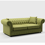 Мебельная ткань Шенилл светло-зеленый цвет 142 см T4-51 варинант исполнения - 4 | Loft Concept в Тюмени