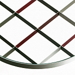 Дизайнерский круглый кофейный стол со стеклянной столешницей Gio Ponti D.555.1 Coffee Table варинант исполнения - 4 | Loft Concept в Тюмени