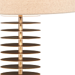 Настольная лампа с корпусом из металлических дисков Skyscraper варинант исполнения - 1 | Loft Concept в Тюмени