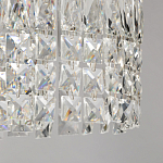 Потолочный светильник круглый с прозрачными подвесками Lunet варинант исполнения - 14 | Loft Concept в Тюмени