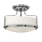 Потолочный светильник с круглым матовым белым плафоном Hinkley варинант исполнения - 9 | Loft Concept в Тюмени