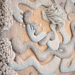 Тканый вручную монументальный настенный гобелен Soft Inception варинант исполнения - 2 | Loft Concept в Тюмени