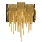 Бра с перфорированными металлическими дугами и цепочками 22 см Atlantis Chain варинант исполнения - 3 | Loft Concept в Тюмени