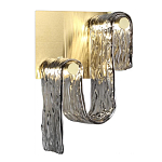 Бра волнистой формы из фактурного стекла Wave варинант исполнения - 2 | Loft Concept в Тюмени