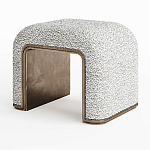 Пуф Forli с элегантной латунной вставкой варинант исполнения - 1 | Loft Concept в Тюмени