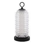 Настольная лампа с прозрачным факутрным стеклянным плафоном Sonora варинант исполнения - 2 | Loft Concept в Тюмени