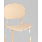 Стул Edie пластик бежевый варинант исполнения - 2 | Loft Concept в Тюмени