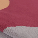 Плед из хлопка с абстрактным принтом Elysian Flow Ember варинант исполнения - 4 | Loft Concept в Тюмени