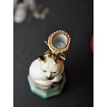 Подсвечник в виде кошки из фарфора с бронзовыми элементами Paradise Cat варинант исполнения - 6 | Loft Concept в Тюмени