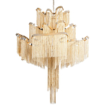 Люстра металлическая Rain of metal варинант исполнения - 1 | Loft Concept в Тюмени