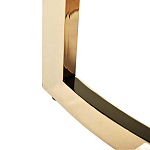 Столик журнальный золотой с темным стеклом Tastiness варинант исполнения - 2 | Loft Concept в Тюмени