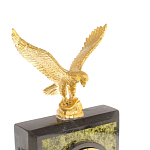 Настольный письменный набор из змеевика  и бронзы с декором в виде орла в подарочной упаковке Successful Leader варинант исполнения - 3 | Loft Concept в Тюмени