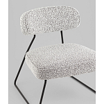 Кресло лаунж Kate букле серый варинант исполнения - 2 | Loft Concept в Тюмени