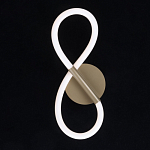 Бра с белым плафоном в форме восьмерки и круглым основанием Luke Lampco Tracer Lamp варинант исполнения - 2 | Loft Concept в Тюмени