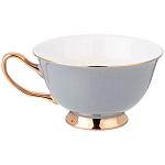 Чайная пара из фарфора 200 мл Grey Tea Porcelain Set варинант исполнения - 2 | Loft Concept в Тюмени