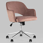 Кресло для компьютерного стола Veloury Pink варинант исполнения - 2 | Loft Concept в Тюмени