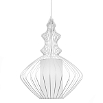 Подвесной светильник Wire Dream Pendant 2 Белый варинант исполнения - 3 | Loft Concept в Тюмени