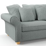 Мебельная ткань Шенилл голубой цвет 138 см T4-20 варинант исполнения - 9 | Loft Concept в Тюмени