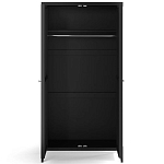 Шкаф черный Silva Black Cabinet варинант исполнения - 4 | Loft Concept в Тюмени