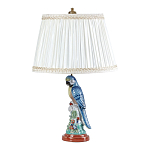 Настольная лампа с абажуром и основанием в виде попугая Parrot Table Lamp варинант исполнения - 1 | Loft Concept в Тюмени