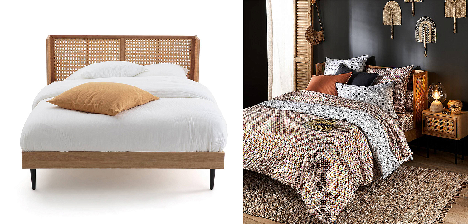 Кровать Nora Wicker Bed Кровать Nora Wicker Bed - Loft-Concept в Тюмени