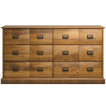Деревянный комод с 6-ю ящиками Blanton Chest of Drawers варинант исполнения - 1 | Loft Concept в Тюмени