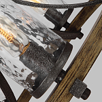 Люстра с цилиндрическим плафонами из толстого волнистого стекла в индустриальном стиле Feiss варинант исполнения - 16 | Loft Concept в Тюмени