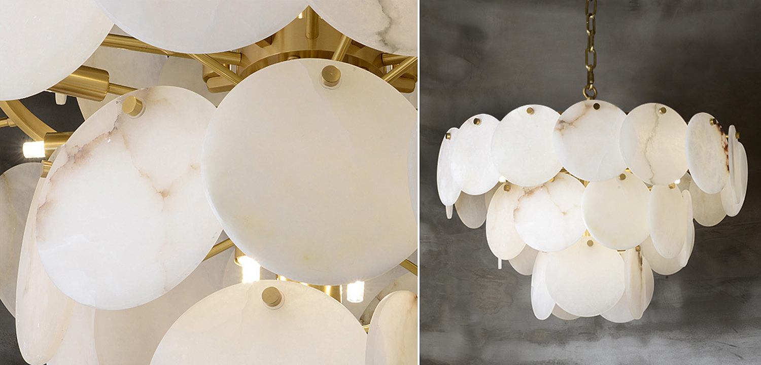 Люстра Letizia Marble Three Tiered Chandelier Люстра Letizia Marble Three Tiered Chandelier - Loft-Concept в Тюмени
