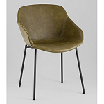 Стул Ashby экокожа зелёный варинант исполнения - 1 | Loft Concept в Тюмени