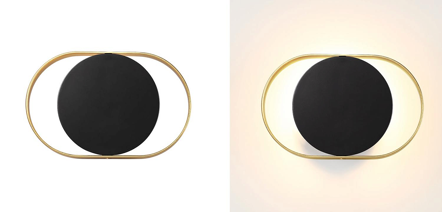 Бра Globo Ocular Sconce Oval Black Бра Globo Ocular Sconce Oval Black - Loft-Concept в Тюмени