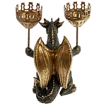 Подсвечник в виде дракона Dragon with Two Candlesticks варинант исполнения - 4 | Loft Concept в Тюмени