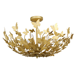 Потолочный светильник с абажуром оформленным в виде стаи бабочек Eternal Butterflies варинант исполнения - 2 | Loft Concept в Тюмени