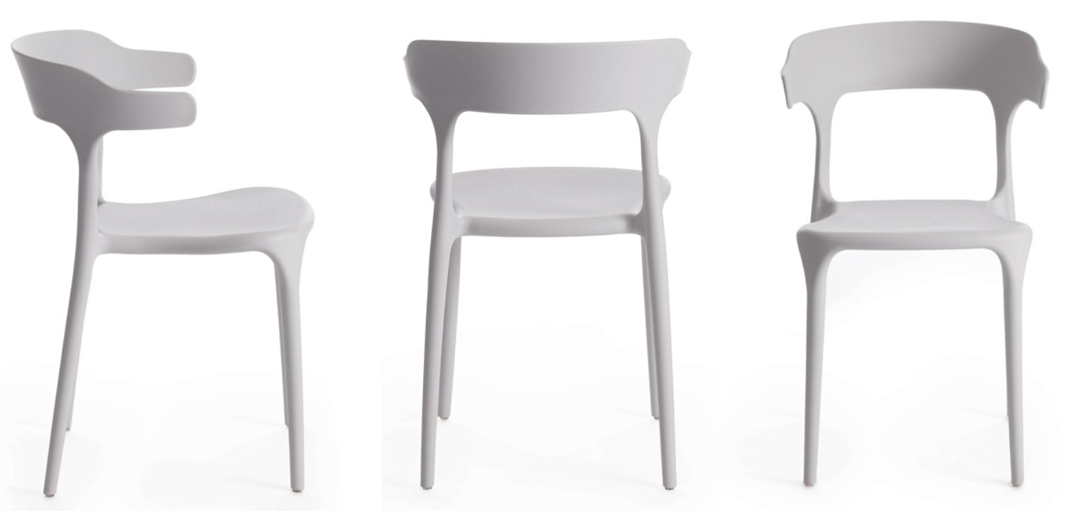 Стул Joris White Plastic Стул Joris White Plastic - Loft-Concept в Тюмени